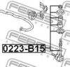 FEBEST 0223-B15 Rod/Strut, stabiliser